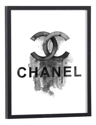 tableau affiche Chanel